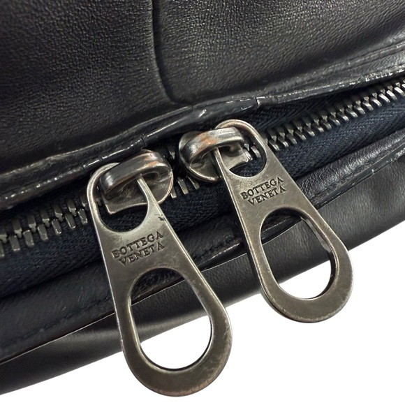 Bottega Veneta Intrecciato Leather Backpack - Picture 10 of 13